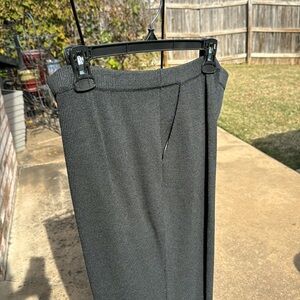 Vintage 14 St John Knits Pleated Gray Pants w Pockets
